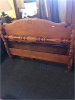 Full Size Maple Bed Frame