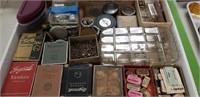 Tray of Misc. Watch & Clock Parts