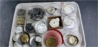 Misc. Lot of Watch Works etc.