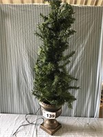 CHRISTMAS TREE IN PLANTER