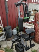 Weider8525
Work out 
With weights