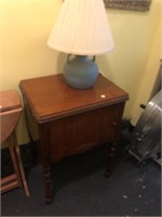 Sewing Machine Cabinet with Lamp