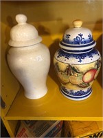 2 Ginger Jars