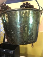 Antique Brass Bucket