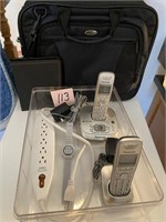 PANASONIC CORDLESS PHONES - LAPTOP BAG