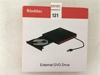RIODDAS EXTERNAL DVD DRIVE