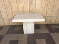 Marble Rectangular End Table
