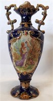 Antique French Urn Vase Sevres Style Porcelain