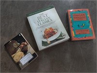 3x Italian Recipe Cookbooks