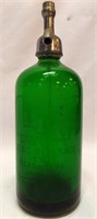ABC Beverage Co Reading PA Green Seltzer Bottle