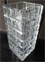 Crystal Vase Cube Pattern