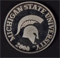 Michigan State University 2000 Basketball Coin