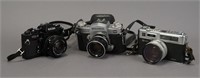 3 Assorted Vintage Cameras - Miranda - Ricoh