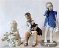 B & G Bing & Grondal Denmark Porcelain Figurines