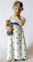 Royal Copenhagen Denmark Porcelain Girl #3539