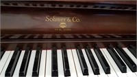Sohmer & Company Upright Piano with Bench