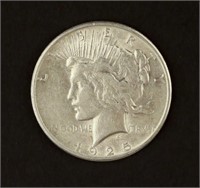 1925 Peace Liberty $1 Silver Coin