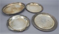 4 William Rogers 161 & 162 Serving Platters