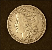 1882 Morgan Silver $1 Coin
