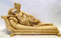 A Santini Sculpture Paolina Borghese as Venus