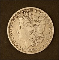 1879 Morgan Silver $1 Coin