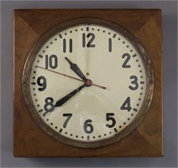 Telechron Electric Wooden Box Clock