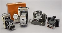 4 Vintage Polaroid Cameras