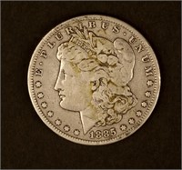1885 Morgan Silver $1 Coin