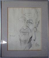 'Marvin' Pencil Drawing by Joe Burns