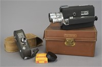 2 Vintage Movie 8mm Film Cameras