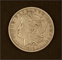 1890 "O" Morgan Silver $1 Coin