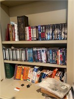 DVD's, VHS, Books