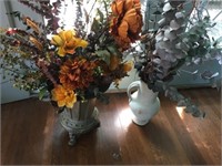 (2) Flower Arrangment Center Pieces