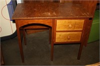 Small Wooden Desk 34.5 x 18.5 x 28H