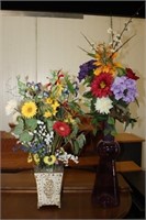 2 Large Flower Arrangements