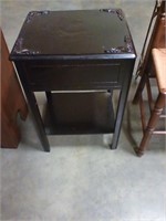 Side table with storage