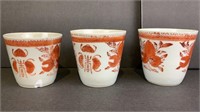 set of 3 Sake cups