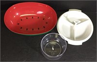 Plastic Dinnerware (3 Items)