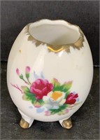Lugenes Mini White Floral Vase Japan