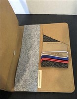 NEW executive notebook cover & extra elastic band