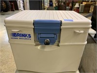 BRINKS HOME SECURITY SAFE W/KEY