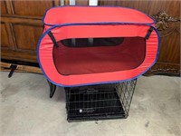 DOG CAGE & POP-UP PET CRATE