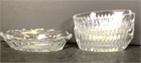 3 small Glass Dishes
