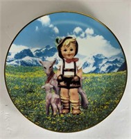 M.J. Hummel "Little Goat Herder" Plate