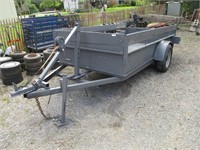 SINGLE AXLE TILT TRAILER