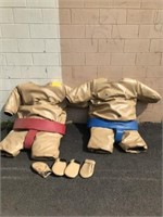 [F] ~ Set of Padded Sumo Suits with Gloves
