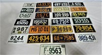 Wheaties 1954 & 1955 Collectible License Plates