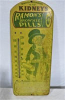 Advertising Thermometer - Raymond's Brownie Pills
