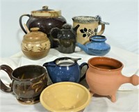 9 Pieces of Pottery