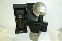 Vintage Kodak, Cinelarger  & Argus Camera's